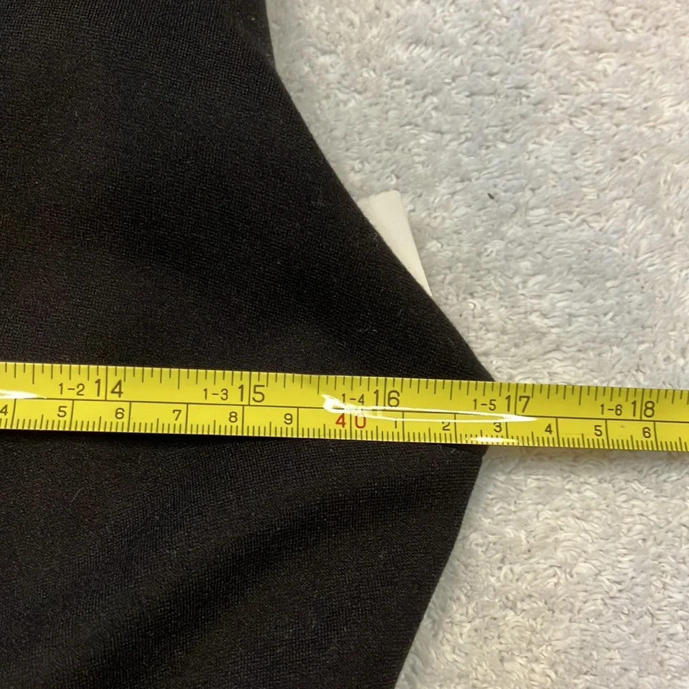 Bailey 44 little black dress with faux leather waist detail mesh back - Picture 7 of 13